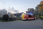 Großbrand in Schreinerei in Bell