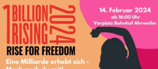 Tanz-Demo gegen Gewalt in Ahrweiler: Aktionstag für Gleichberechtigung „One Billion Rising“