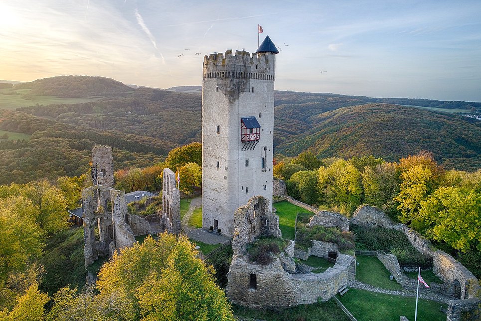 Erlebnisführung auf Burg Olbrück am 4. Juni
