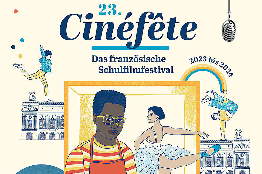 Vom 25. bis 29. September werden die Säle der Odeon-Apollo-Kinocenter auf der Oberen Löhr zum Klassenzimmer für Französisch-Unterricht.