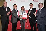 Übergabe der Urkunde zum Sportabzeichen