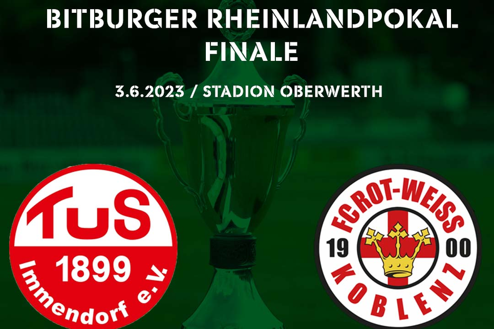 Finaltag der Amateure: Rheinlandpokalfinale am 3.Juni um 14:15 Uhr