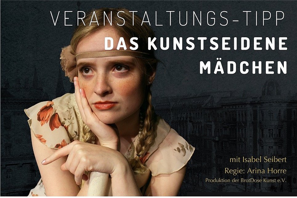 Zu sehen ist "Das kunstseidene Mädchen" im Lahnsteiner Theater.