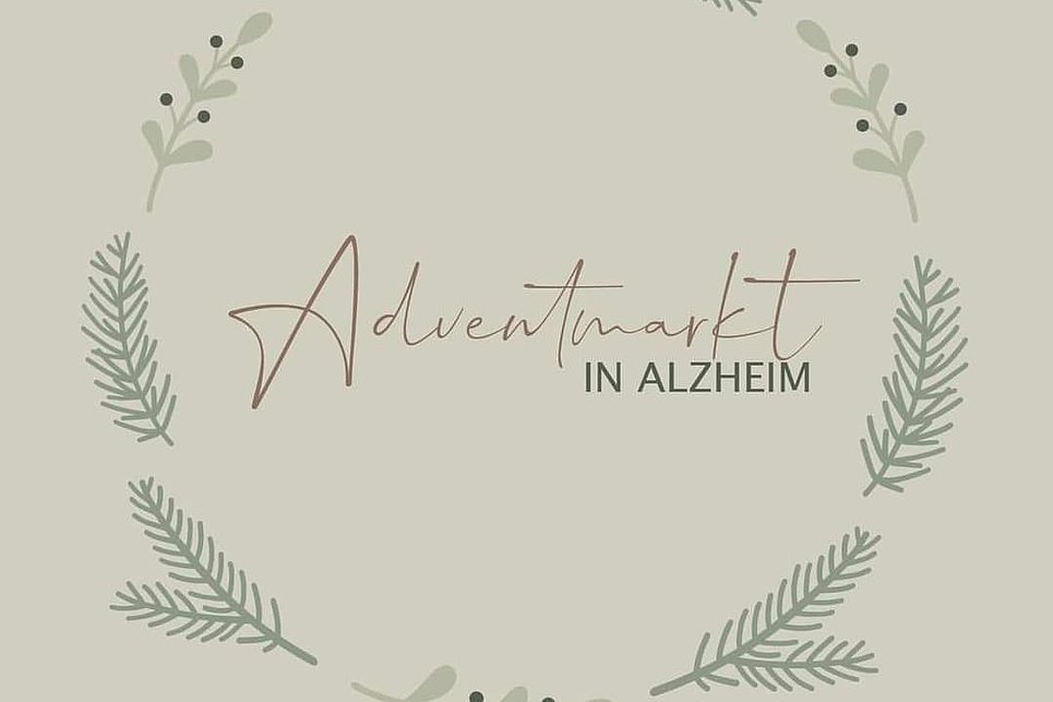 4. Adventmarkt im Stadtteil Alzheim am 3. Dezember
