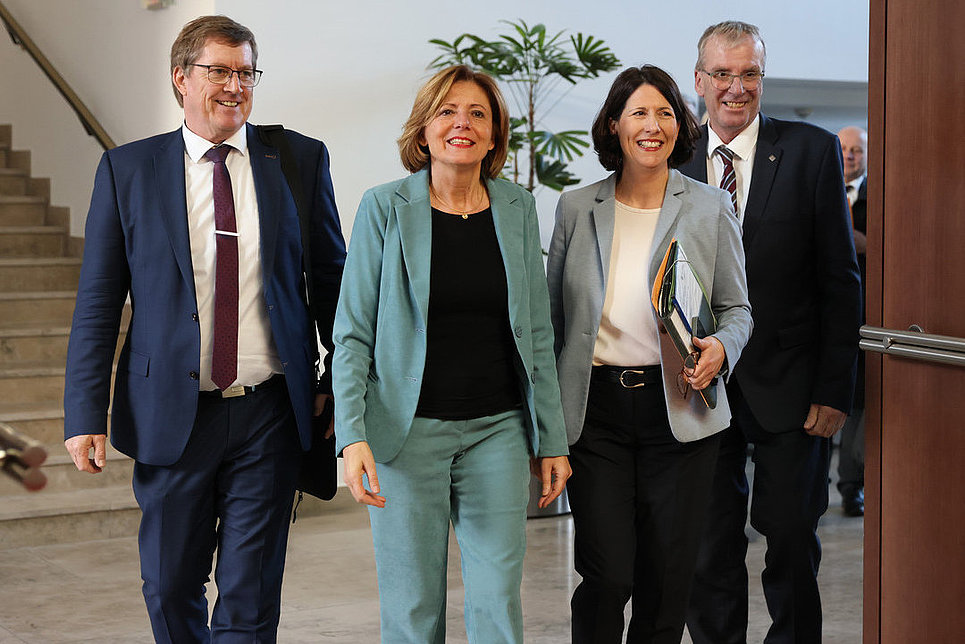 Malu Dreyer, Daniela Schmitt, Michael Horper, Eberhard Hartelt