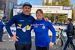Saskia Alflen und Alexander Rausch beim Marathon