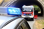 PKW-Vollbrand auf A61 bei Koblenz legt Verkehr lahm