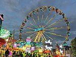 Das traditionelle Riesenrad darf auch in 2023 nicht auf dem Lukasmarkt fehlen. (Foto: red.)