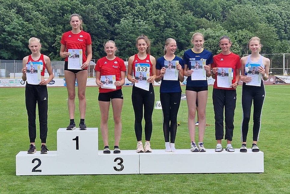 U16-Jungs der LG Rhein-Wied knacken Rheinland-Rekord bei Mehrkämpfermeisterschaften