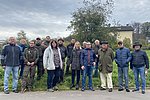 Vor-Ort-Termin in Boppard-Buchenau zu Wildscheinschäden