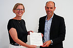 Staatssekretärin Simone Schneider und Landrat Volker Boch