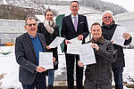 Förderbescheidübergabe in Marienthal (Ahrtal)