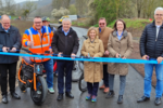 Inbetriebnahme eines Teilstückes der Infrastrukturtrasse