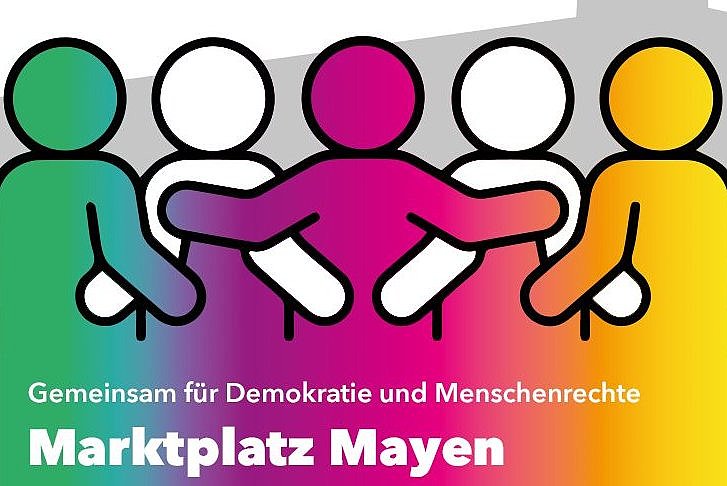 Mayener Parteien am Samstag: Kundgebung für Demokratie und Menschenrechte auf dem Makrtplatz