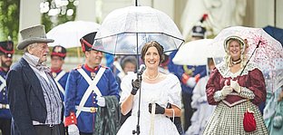 Die Koblenzer Kaiserin-Augusta-Anlagen verwandeln sich zum Augusta Fest am kommenden Sonntag wieder in eine Flaniermeile .