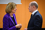 Ministerpräsidentin Malu Dreyer und Bundeskanzler Olaf Scholz