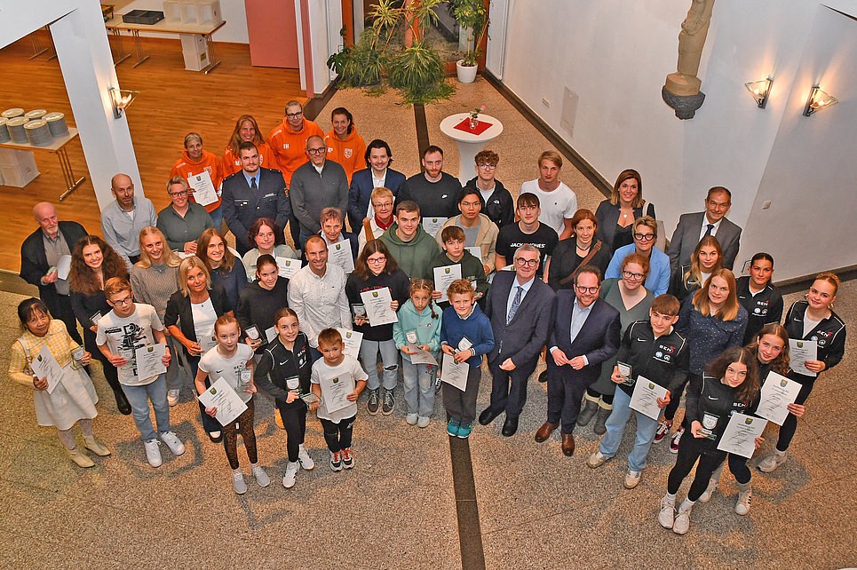 Sportmedaille und Ehrungen bei "Sport in MYK"