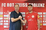 Christian Noll und Fabian Rüth (FC Rot-Weiss Koblenz)