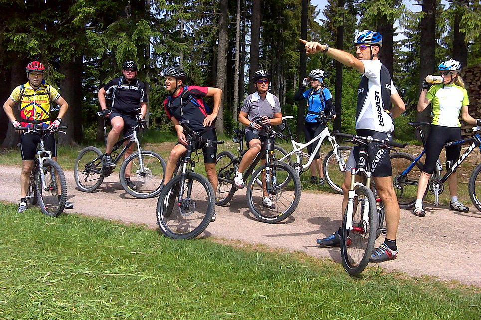 Mountainbike-Tour durch die Region