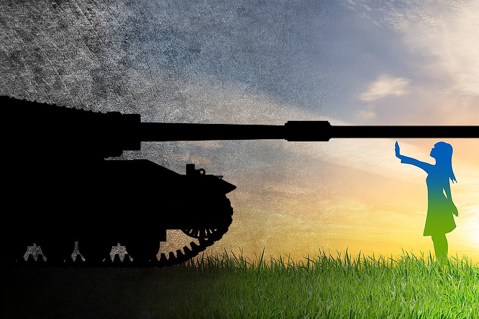 Eine Kolumne gegen Krieg