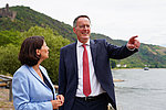 Innenminister Michael Ebling und Verkehrsministerin Daniela Schmitt
