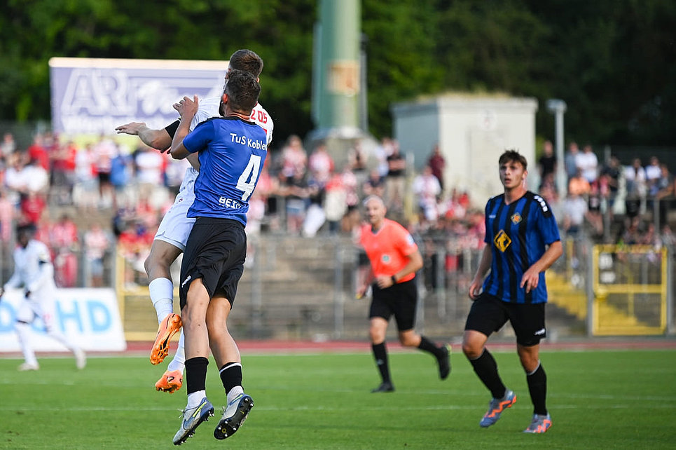 TuS Koblenz trifft im Testspiel auf 1. FC Köln II in Hennef