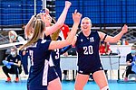 Yasmine Madsen (VC Neuwied) bei der finnischen Nationalmannschaft