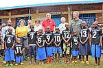 Trikotspenden in Ruanda