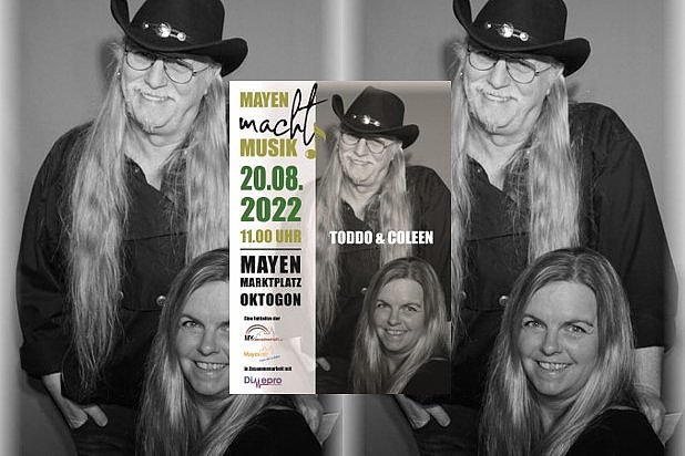 Toddo & Coleen am 20. August in Mayen