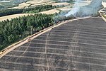 Großer Flächenbrand zwischen Perscheid und Langscheid: Über 250 Feuerwehrleute bekämpfen Flammen