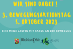 Landesweiter Bewegungsaktionstag für Kitas am 5. Oktober 2023