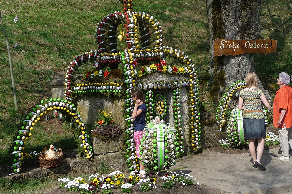 Reisetipp: Osterbrunnen in der Fränkischen Schweiz