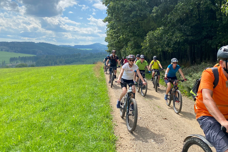 Jubiläums-Mountainbike-Tour durch die Vulkanregion im September