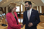 Malu Dreyer und Humza Yousaf