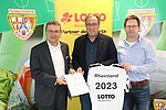 Weiterhin Partner: Lotto und FV Rheinland