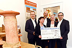 Volksbank unterstützt Heimatmuseum Schloss Sinzig