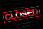 Symbolbild Closed