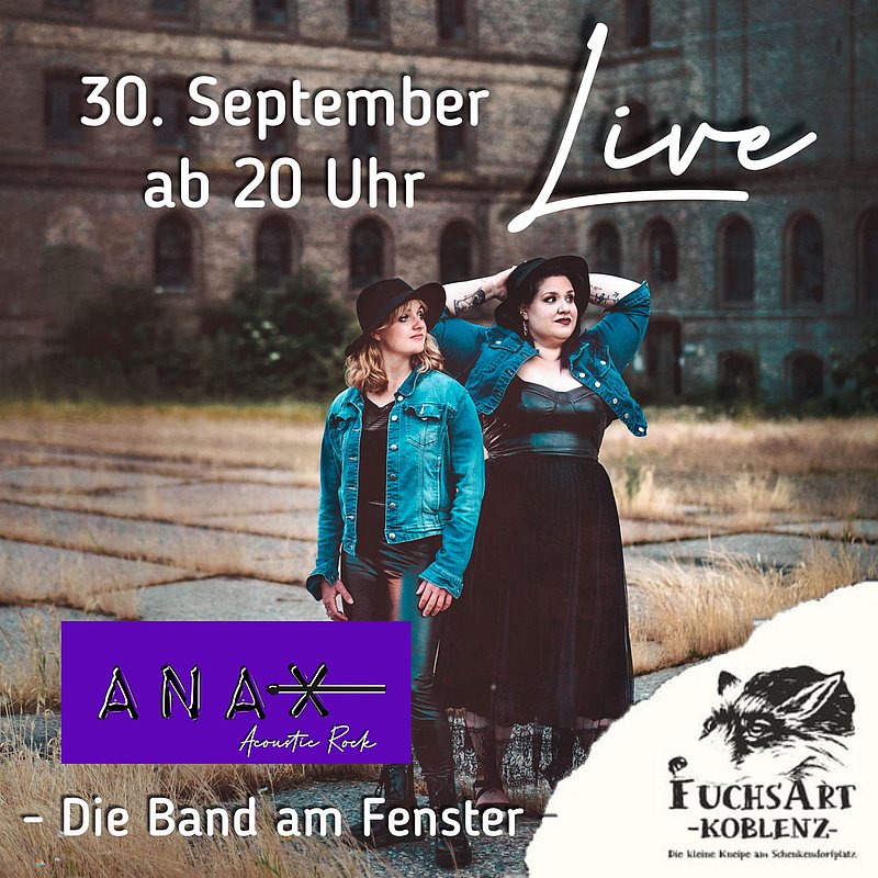 Dieses Mal gibt es geballte Frauenpower mit den Singer-Songwriterinnen von Anax.
