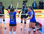 1. Volleyball-Bundesliga: Deichstadtvolleys bei Schwarz-Weiß Erfurt zu Gast