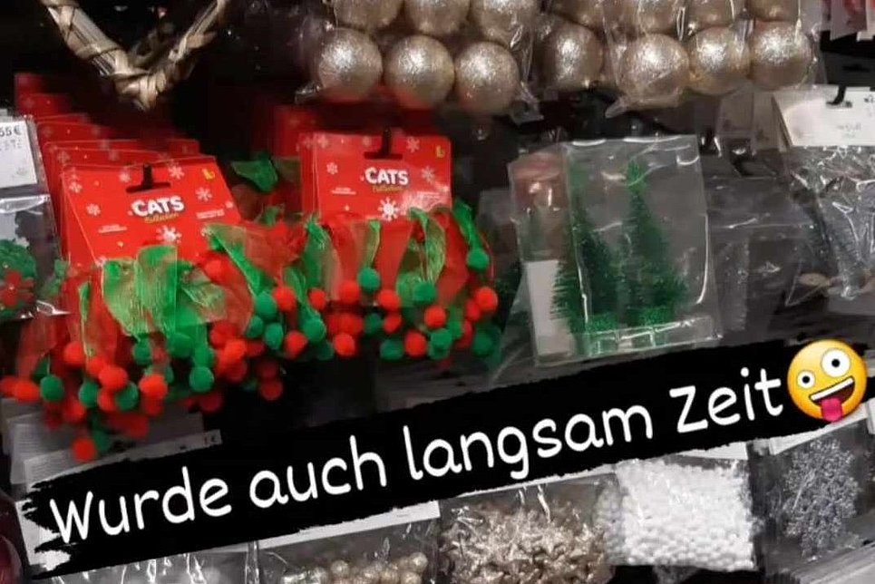 Wir sollten mit den Weihnachtssachen umgehen wie mit Spargel