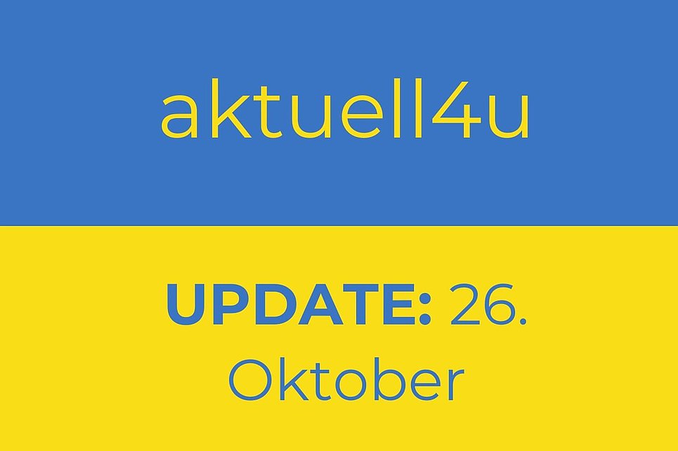 Ukraine-Update aktuell4u 26. Oktober