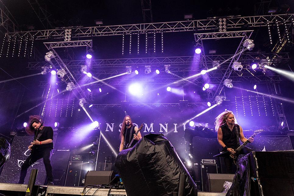 Insomnium: Growlen bei dem die Elche fliehen