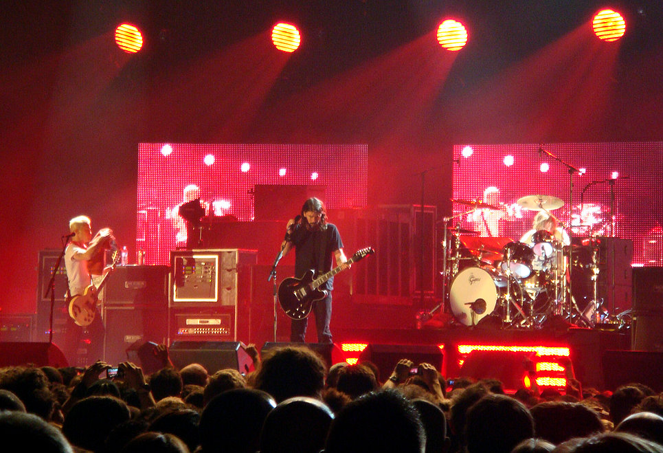 Kein Rockfestival geht ohne sie: Die Foo Fighters