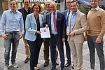 Bescheidübergabe CityBoost II Koblenz