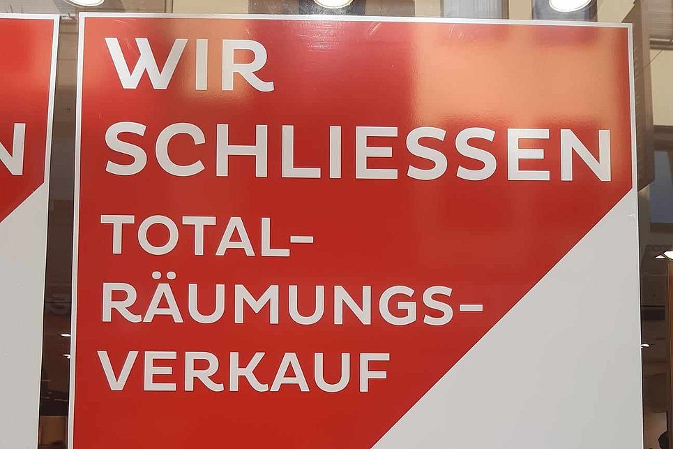 Onlinehandel und Billigläden verändern nach und nach das Stadtbild.