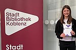 Juli Auer ist Siegerin des Vorlesewettbewerbs beim Koblenzer Stadtentscheid