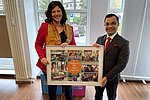 Carina Konrad und Dr. Amit Telang