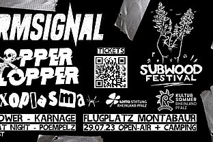 Mehr Infos gibt es hier: www.subwoodfestival.de