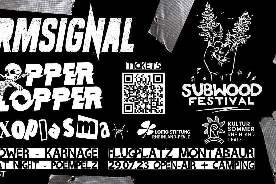 Mehr Infos gibt es hier: www.subwoodfestival.de