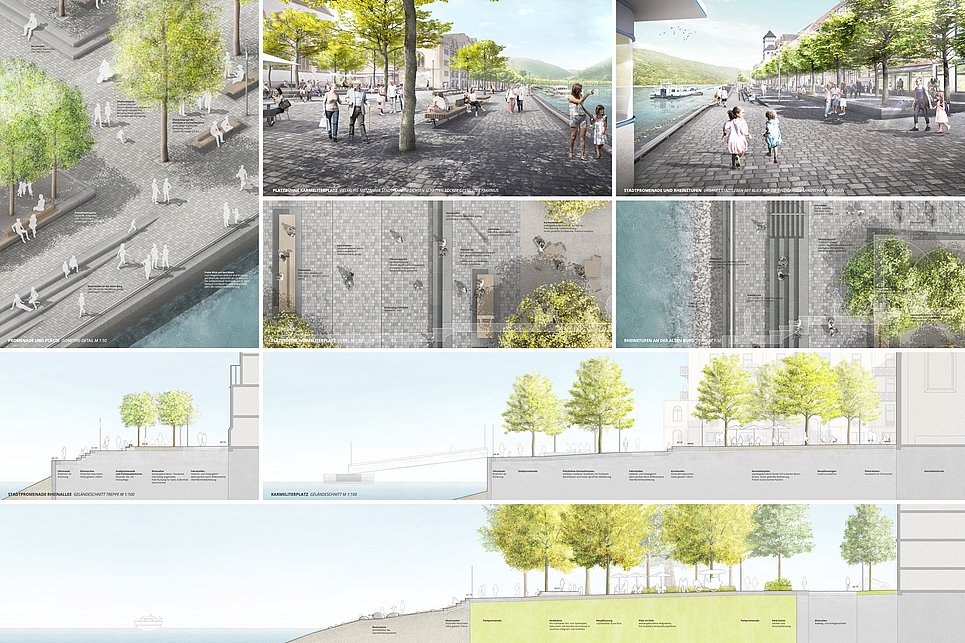 Neugestaltung der Rheinallee in Boppard